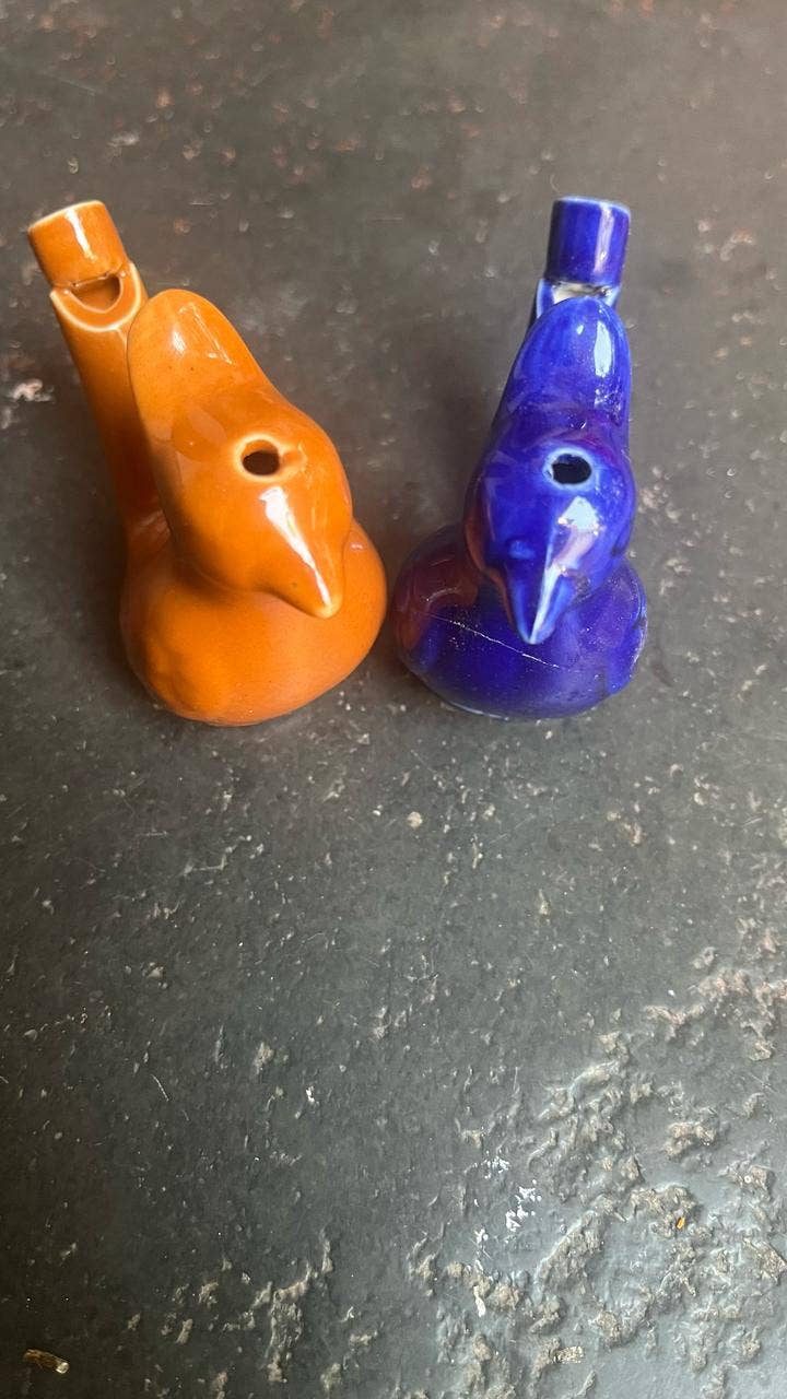 Jay mataji Handicrafts - Wholesale Musical Toy - Kids & Baby - Handmade Mud Clay Bird Water Whistle Toy for Children Gift
