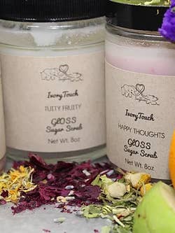 Gloss Sugar Scrub - 8oz for wholesale by IvoryTouch Holistic Care