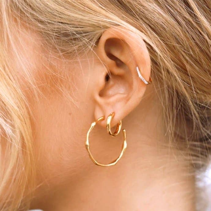 Kriya Veda - Wholesale Hoop Earrings - St. Tropez Hoop Earrings2