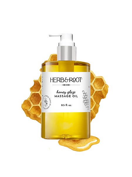 Herb & Root - Wholesale Bath/Body Oil - Honey Glaze Massage Oil