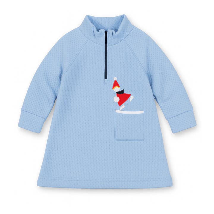 Jacquard Knit Dress With Ice Skater for wholesale by Florence Eiseman