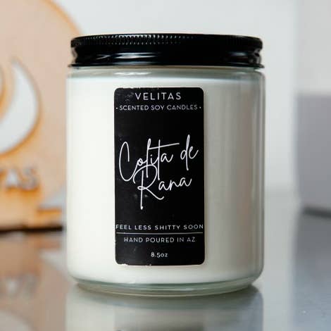 Velitas - Wholesale Jar/Filled Candle - COLITA DE RANA