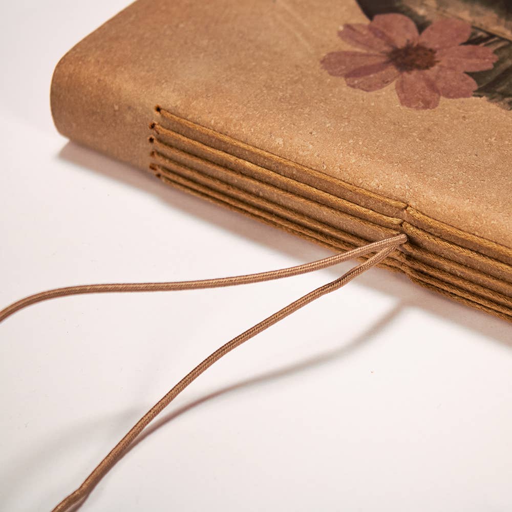 PaperSpree - Wholesale Notebook - Leaf Handcrafted Softcover Leather Notebook2