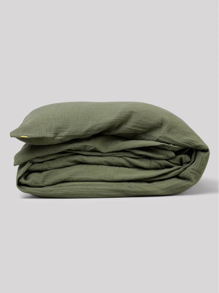 Dekbedovertrek 240x260 Groen Capre voor wholesale door Les Pensionnaires