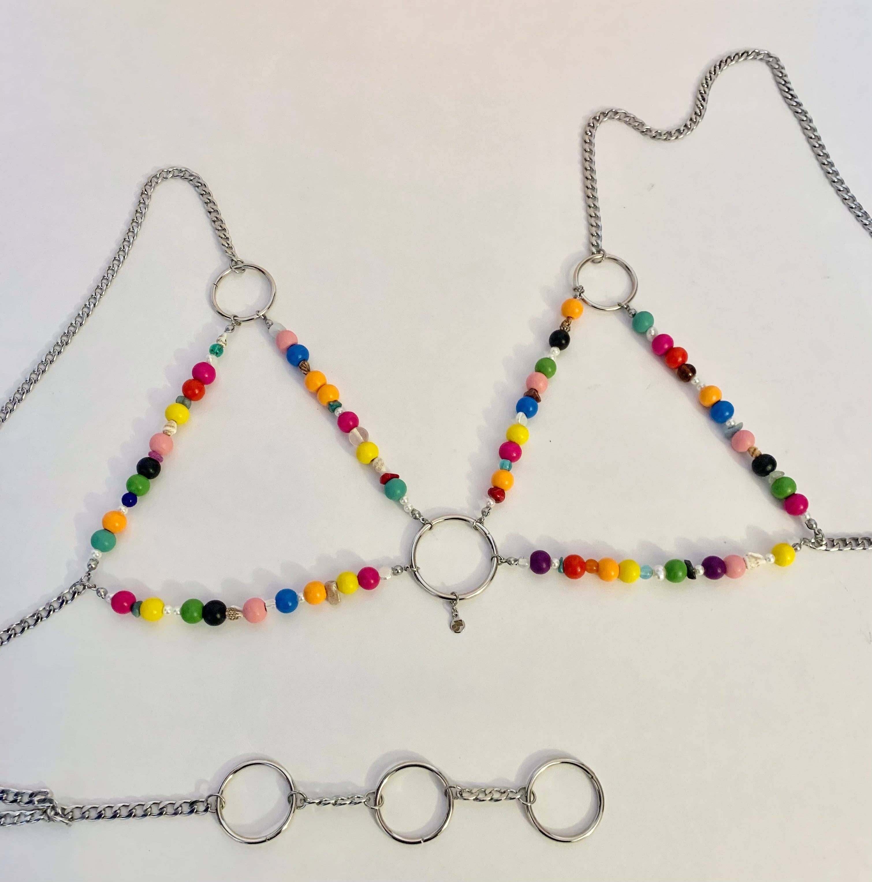 Shop Journal Vintage - Wholesale Bralette - Women's - Custom bead + chain bra top7