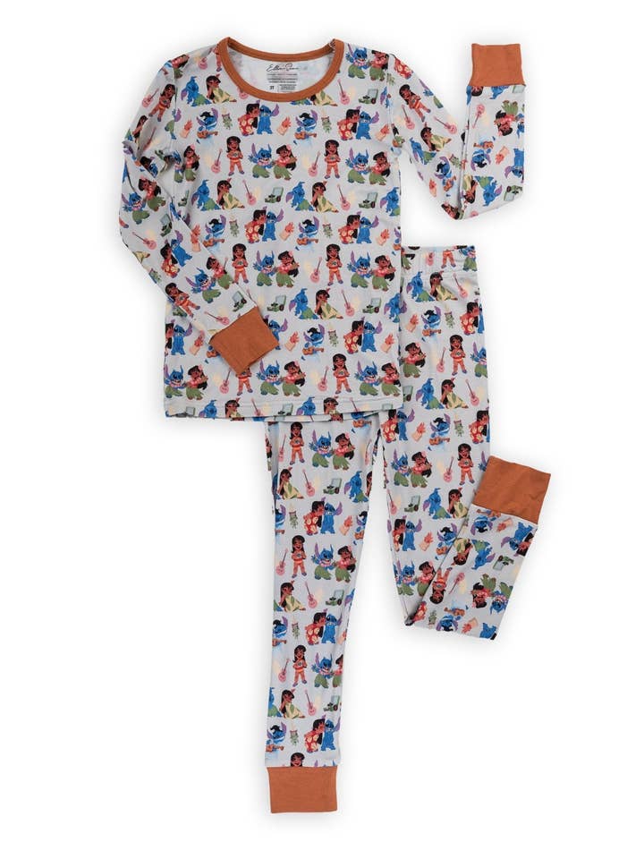 Ellie Sue - Wholesale Sleepwear Set - Kids - Ohana Pajama Set