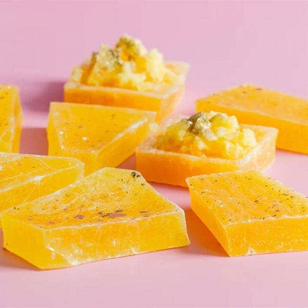 Showcase - Wholesale Hard Candy - Silky Gem™ Crystal Candy Tropical Flavor Sampler Pack (3pc)3