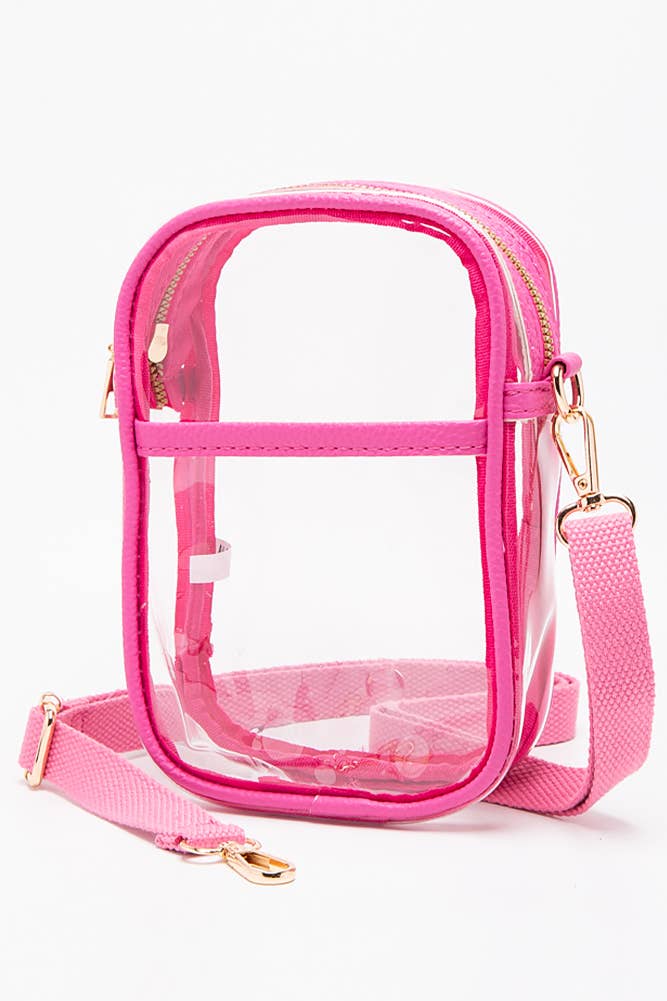 Hana - Venta al por mayor Bandolera - Mujer - Bolsa Crossbody Stadium transparente2