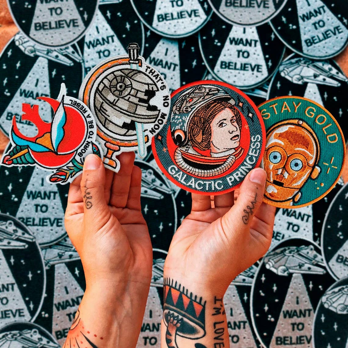 La Barbuda - No U.S. custom fees – wholesale Lapp – La Esperanza Lucha Libre-brodyrmärke från La Barbuda2