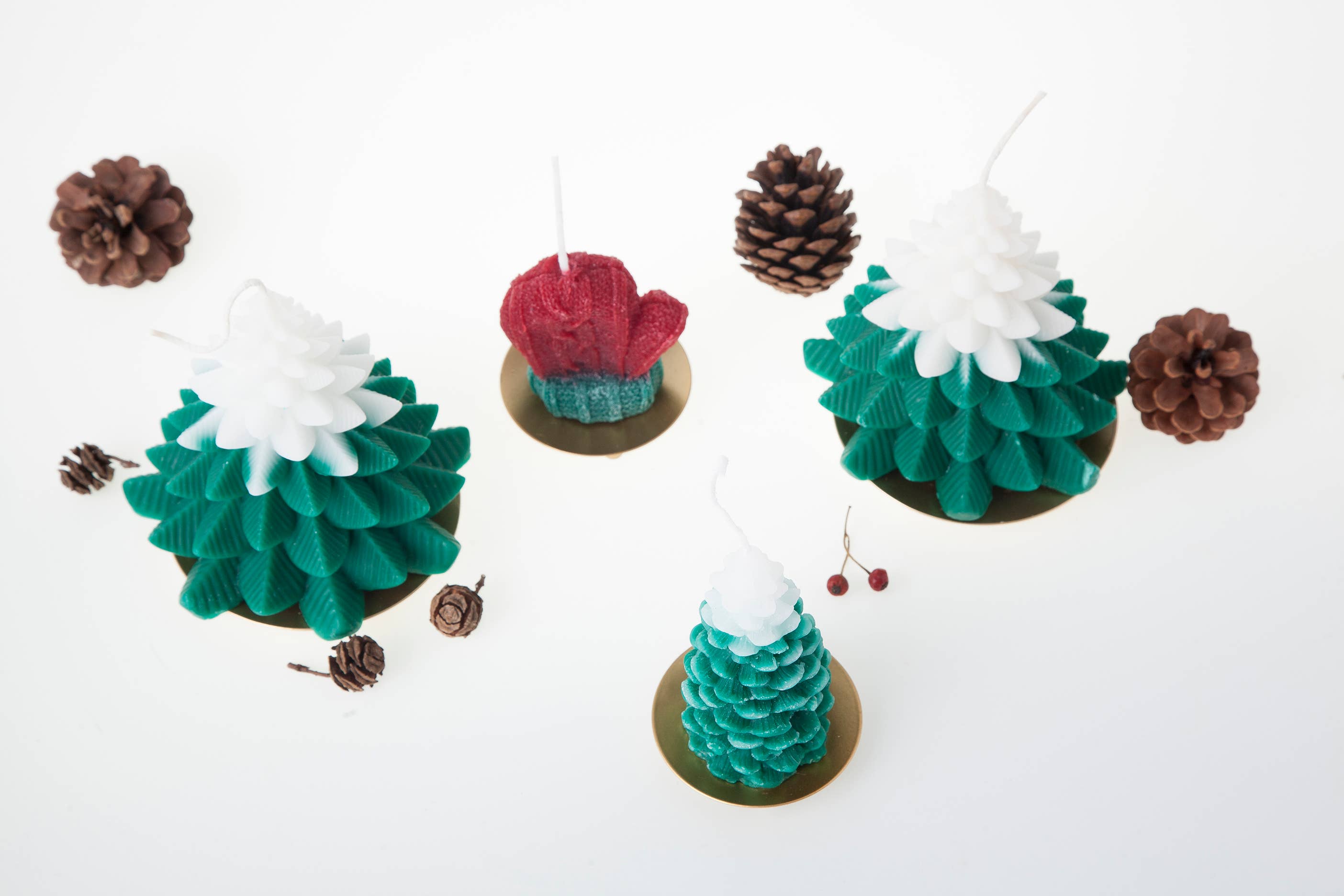 Carol Cao - Wholesale Novelty Candle - Christmas Tree Shaped Candle- Christmas Candles7