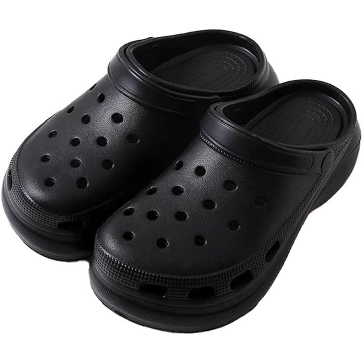 Roxoni - Wholesale Clogs - Women's - Roxoni Women's Clogs Soft Sole High Heeled Clog Slipper