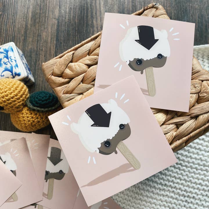 Appa Ice Cream Photo Prints - 4x4 for wholesale by Arianna Rose Art