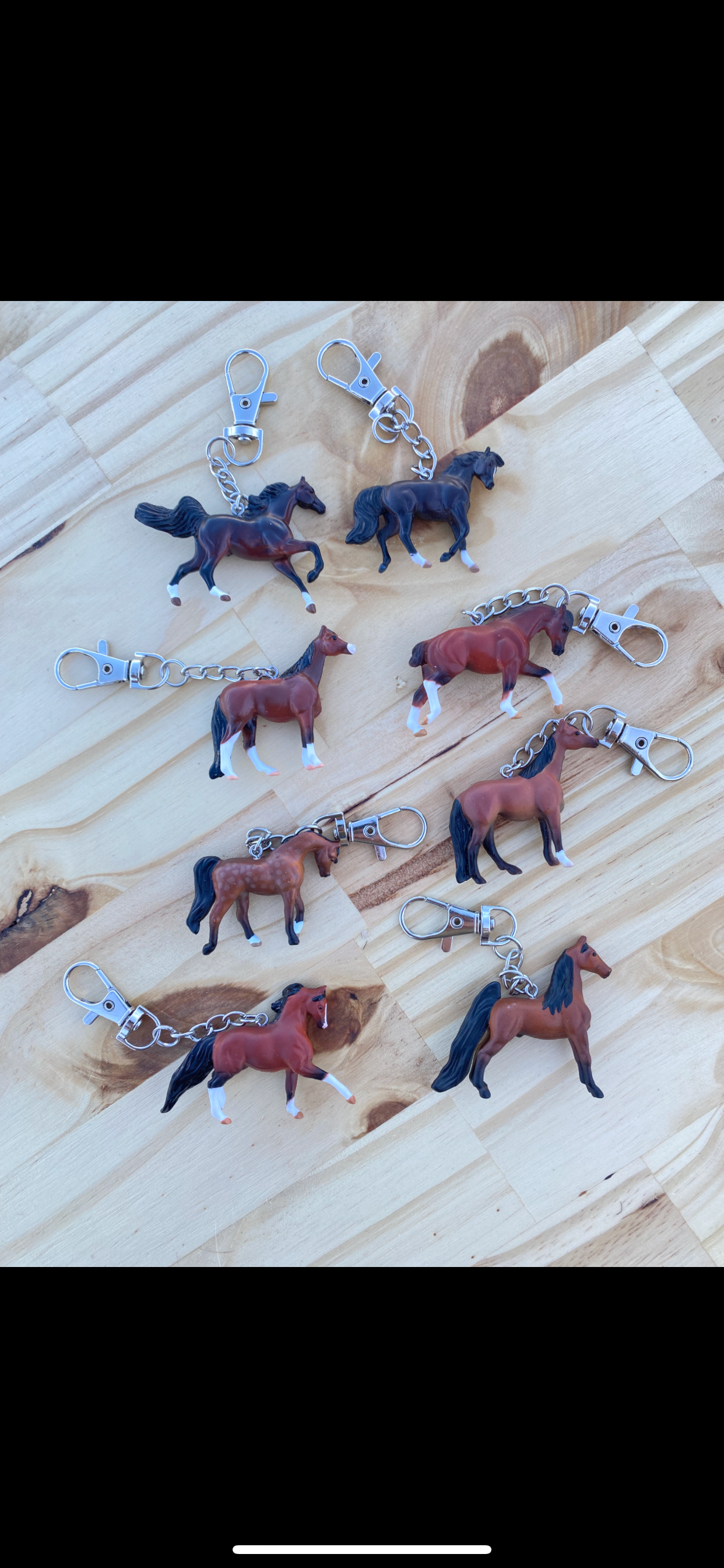 AB Tack Design - Wholesale Keychain - Unisex - Random Mix, Horse Keychains0