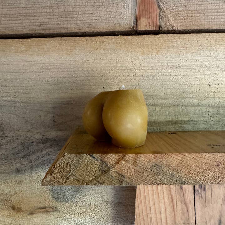 Mother Madre Bees - Wholesale Novelty Candle - Booty Babe — Beeswax Affirmation Candle2