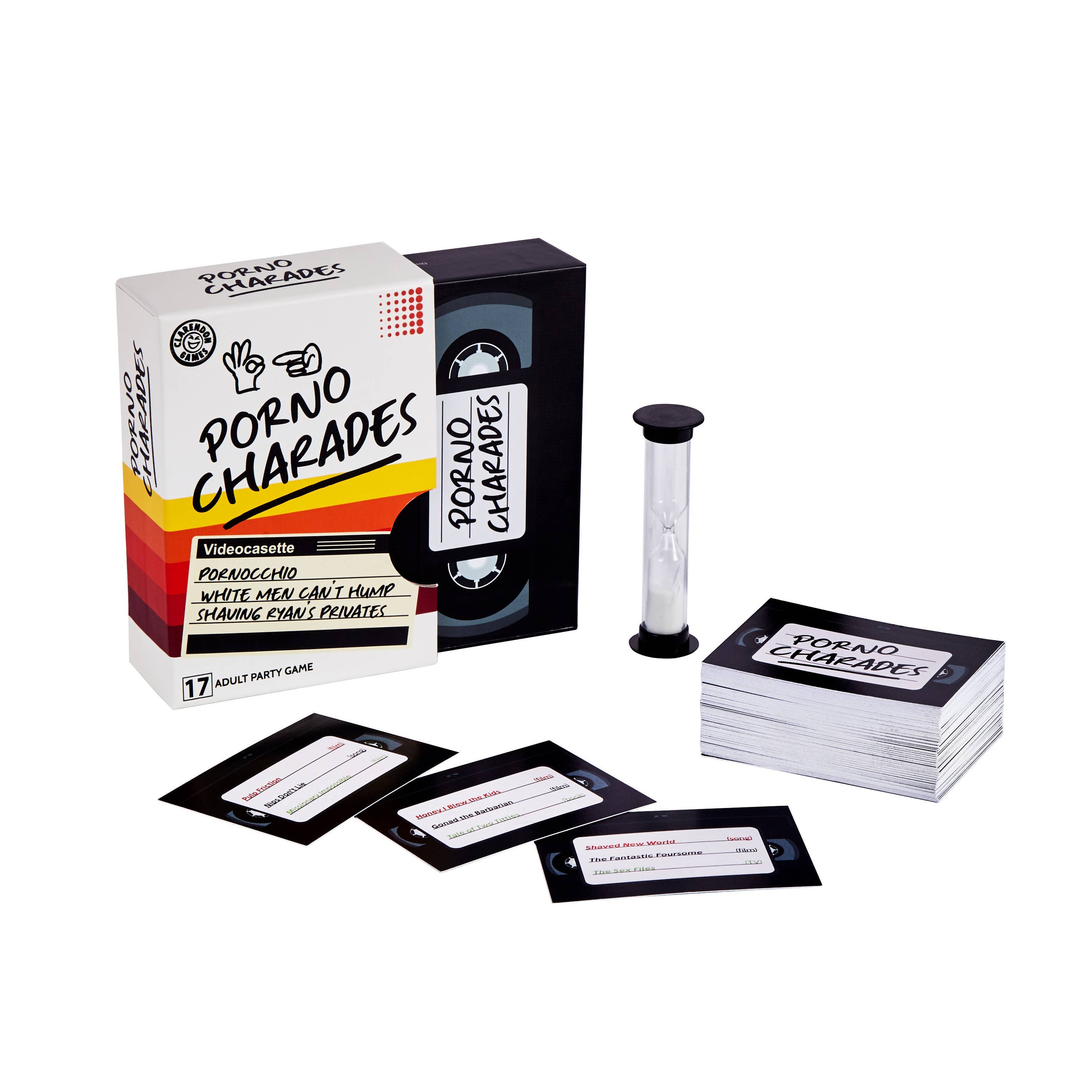 Clarendon Games USA – Engroshandel Kortspil – Porno Charades Voksen Kortspil2