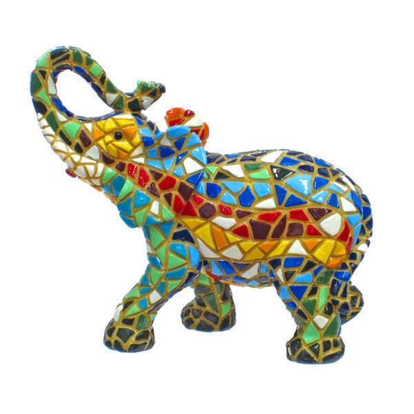 Mini Mosaikfigur Elefant för wholesale av JUMI