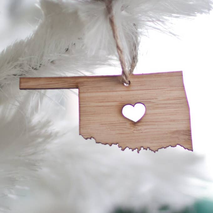 Ornements Bamboo State pour la vente par Farmhouse Moon