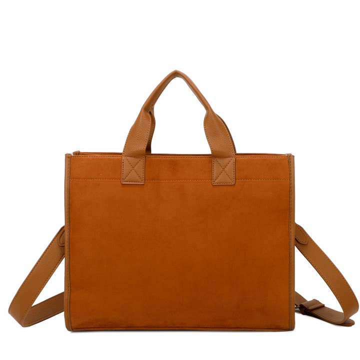 AMPERE CREATIONS – Sacola - Mulher por atacado – Tiara Vegan Bracelete ajustável em pele e mini-bolsa em camurça