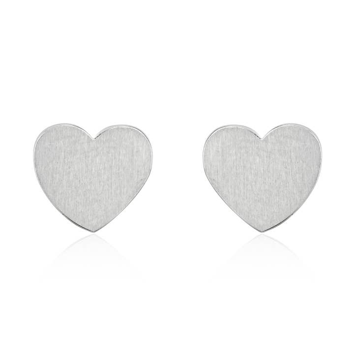 Pendientes de corazón para venta al por mayor de Coral & Mint