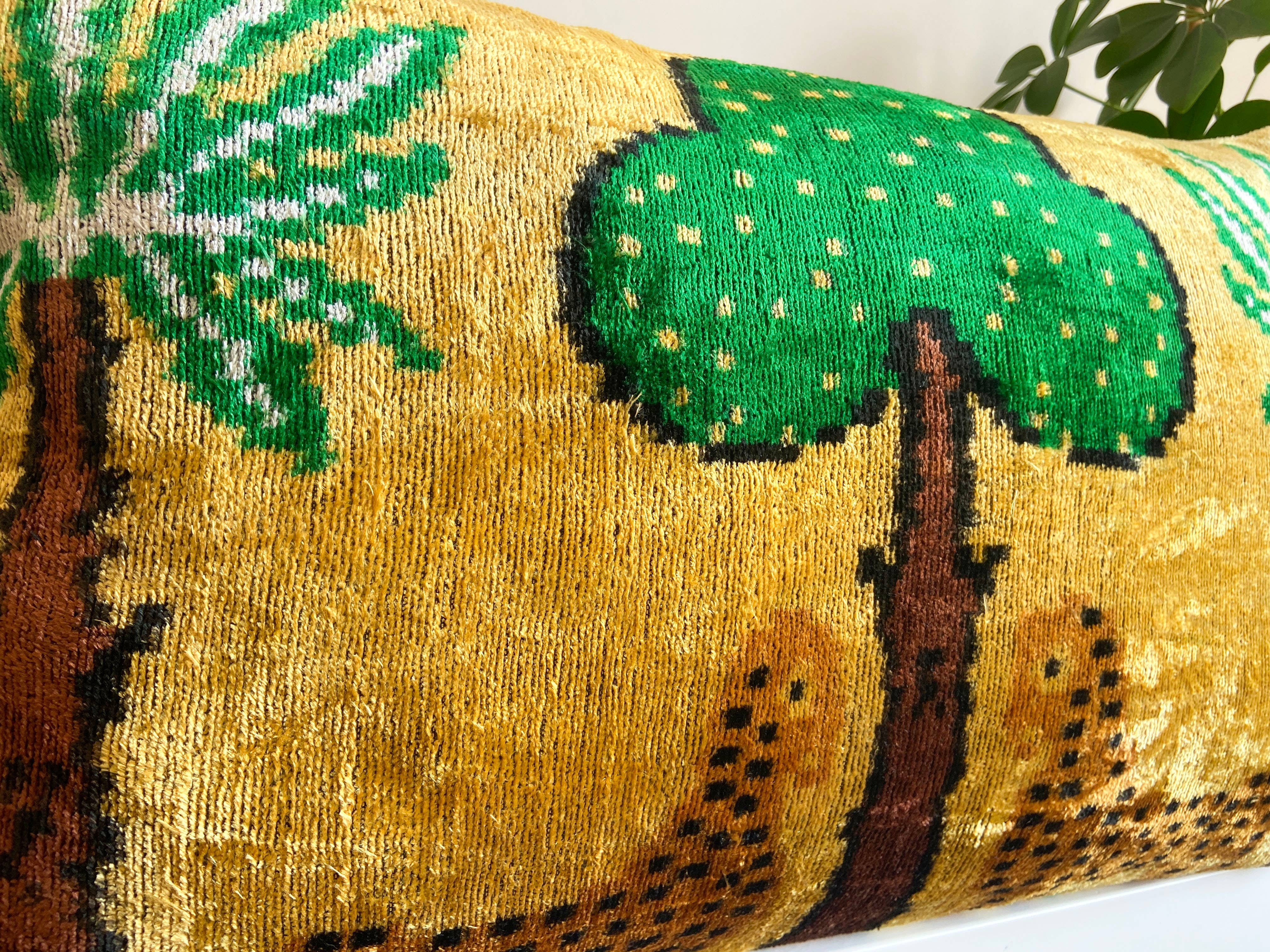 Ikat Atelier - Wholesale Throw Pillow Cover - Ikat Animal Tiger Pillow Cover, Ikat Cushion, Throw, Home2