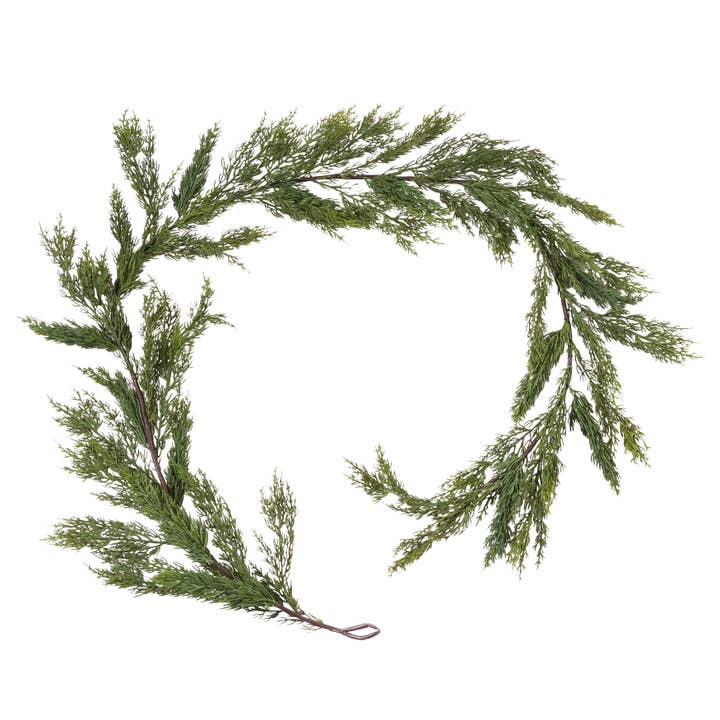 Green Cedar Garland - 72" Long for wholesale on Faire