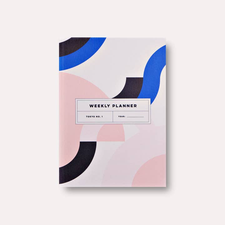 Tokyo No. 1 Weekly Lay Flat Undated Planner Book for wholesale by The Completist