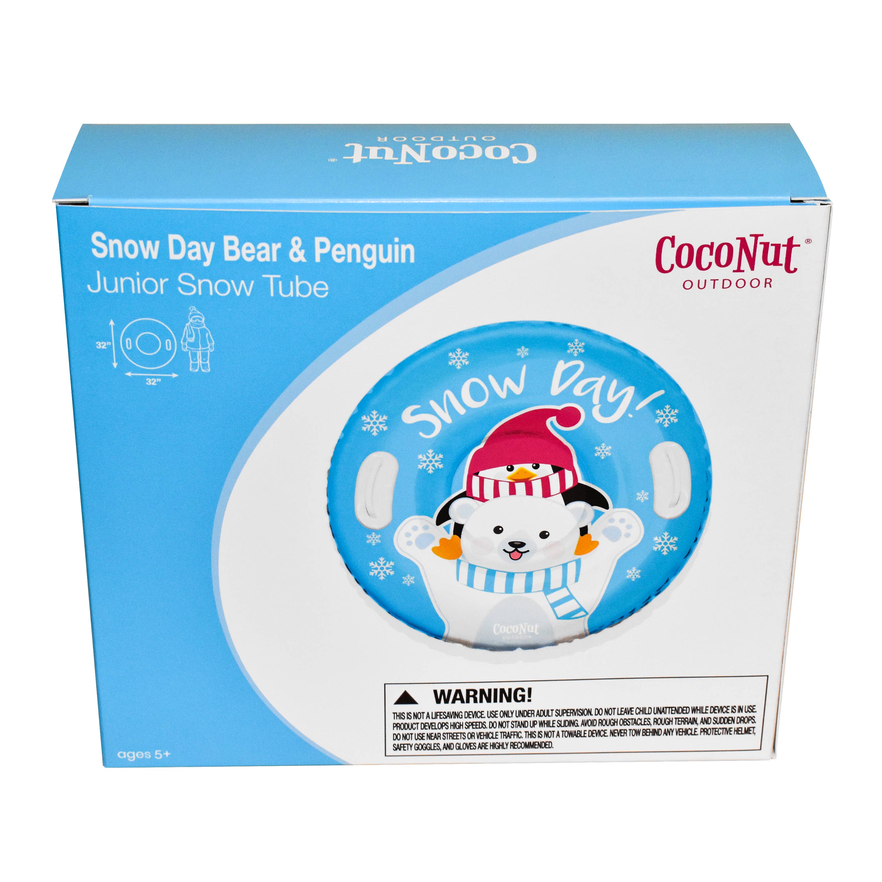 Coconut Outdoor – Engroshandel Oppustelige ting – 32" Junior Sne Tube - Sne Dag Bjørn & Pingvin6