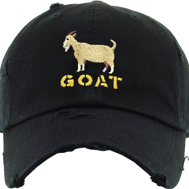 KBETHOS - Wholesale Baseball Cap - Unisex - G.O.A.T. Vintage Dad Hat