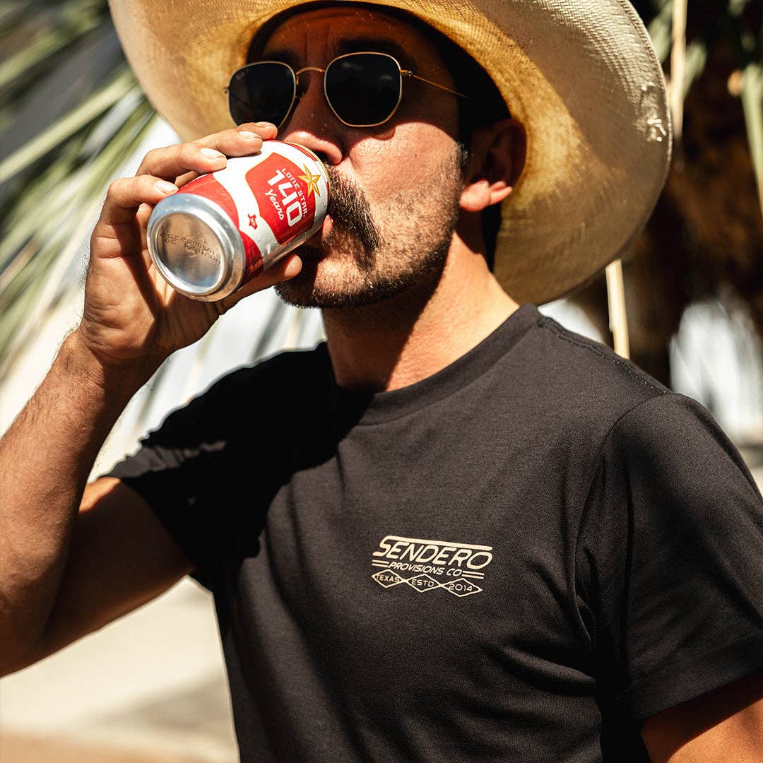 Black Dillo Rider T-Shirt for wholesale on Faire1