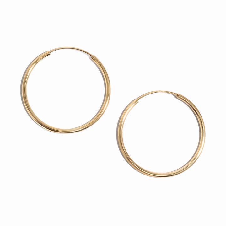 Sami Jewels - Wholesale Hoop Earrings - 32mm Infinity Hoops0