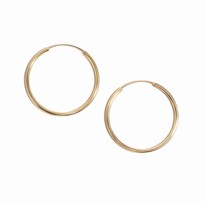 Sami Jewels - Venta al por mayor Pendientes de aro - Aros Infinity de 32 mm