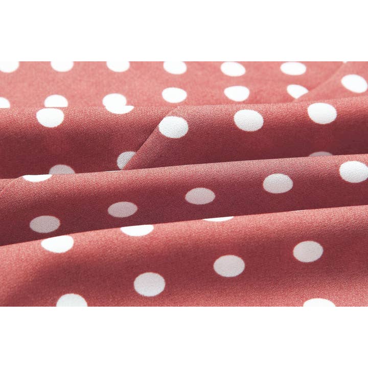 Sharon Tatem Fashion LLC - Wholesale Dress - Women's - Dress Sexy Boho Beach Sundress Women Floral Printed Polka Dot76