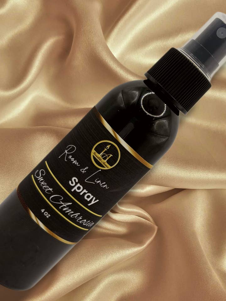 Sweet Ambrosia - 4oz Black Mist Spray, Warm & Sweet for wholesale by Irresistible Aromas LLC