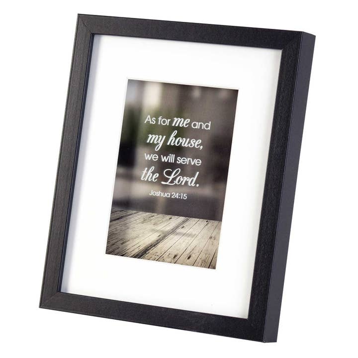 Dicksons – wholesale Sign – Framed Wall Art As For Me Josh. 24:15 8x10