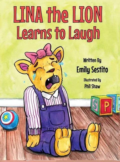 Books by splitShops - Wholesale Book - Kids - Lina the Lion Learns to Laugh - Hardcover