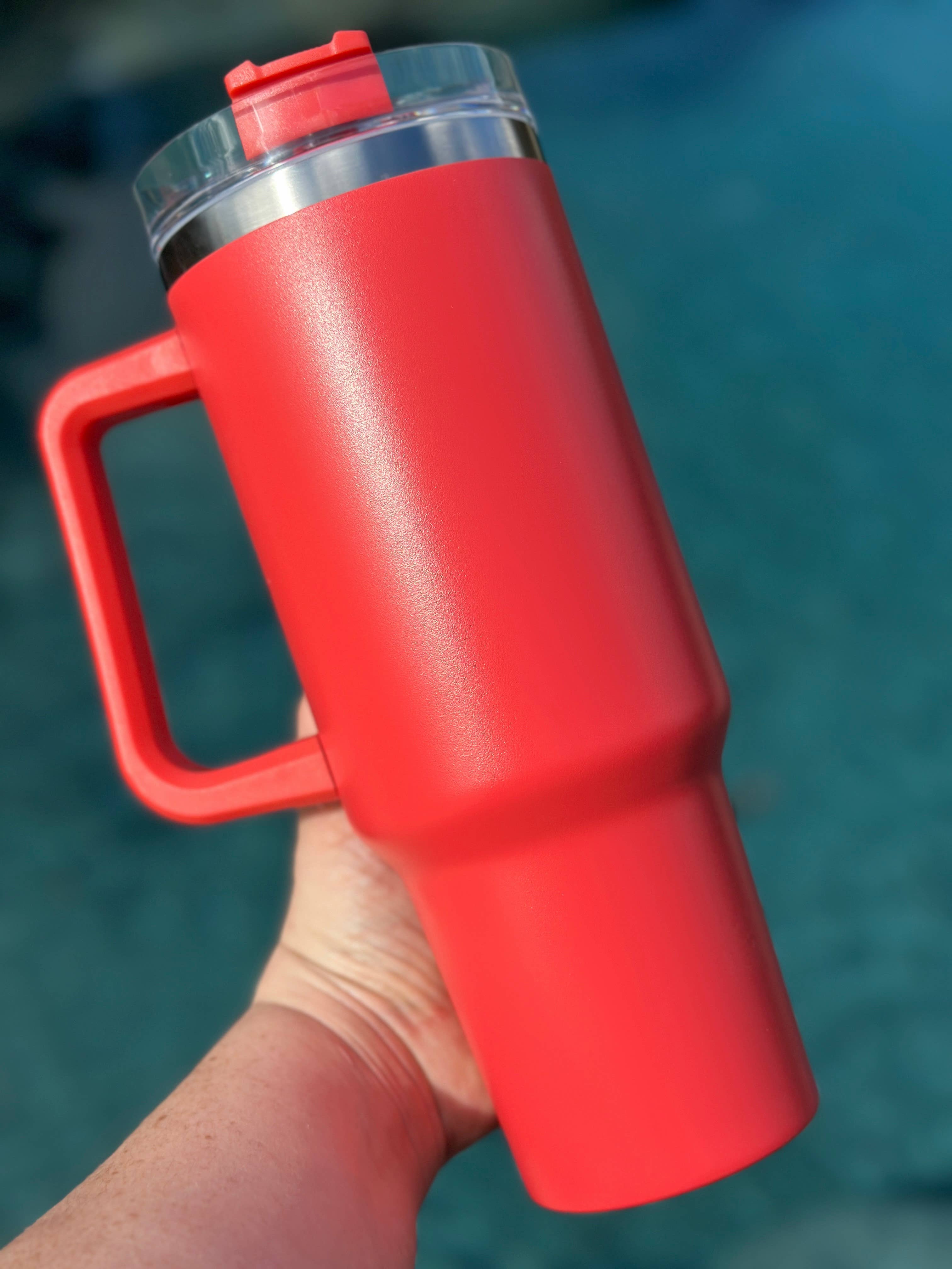 Sayers & Co. - Wholesale Insulated Mug/Tumbler - 40 oz Double Walled Screw Top Matte Tumbler- Ready To Ship10