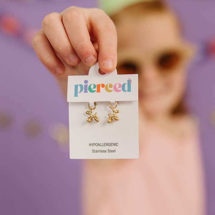 Ballon Hund Charms for engroshandel hos Pierced Co