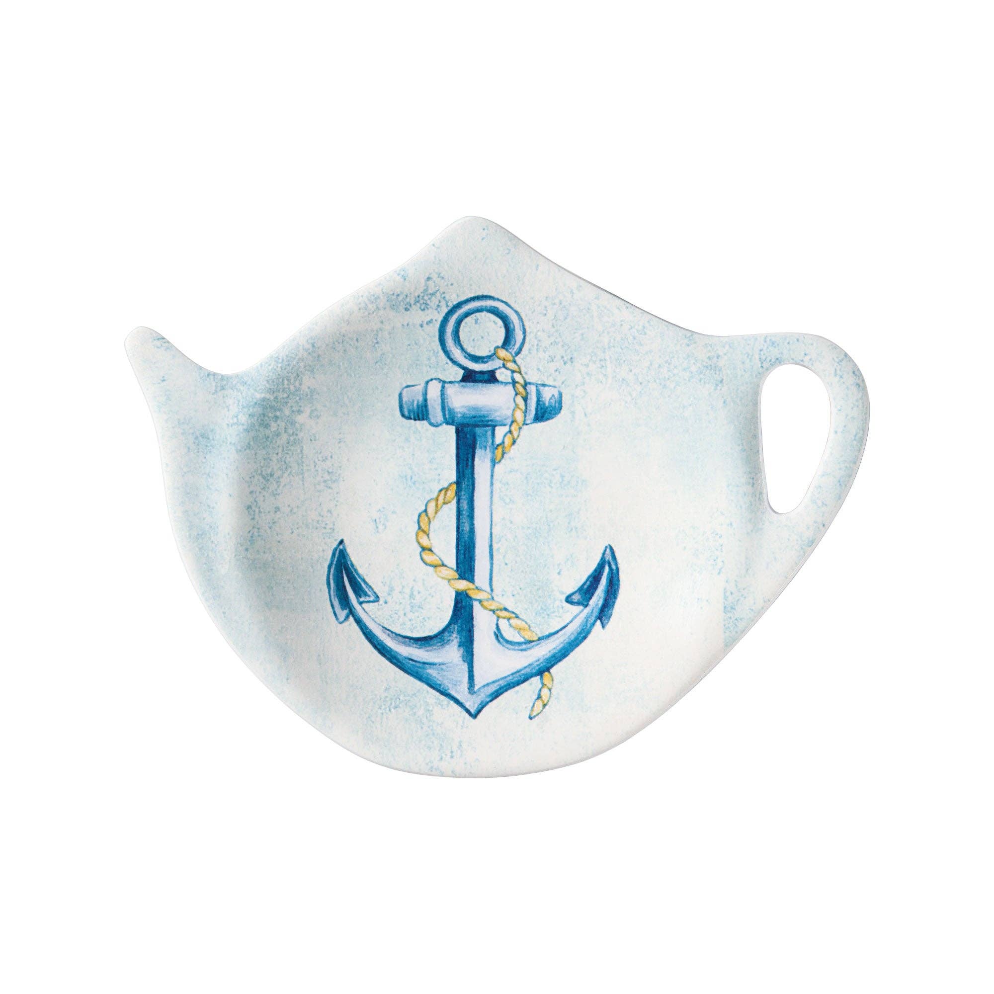 Supreme Housewares - Vente Passoires à thé/infuseurs - Porte-sachets de thé en mélamine Sail Away, 4 pièces1