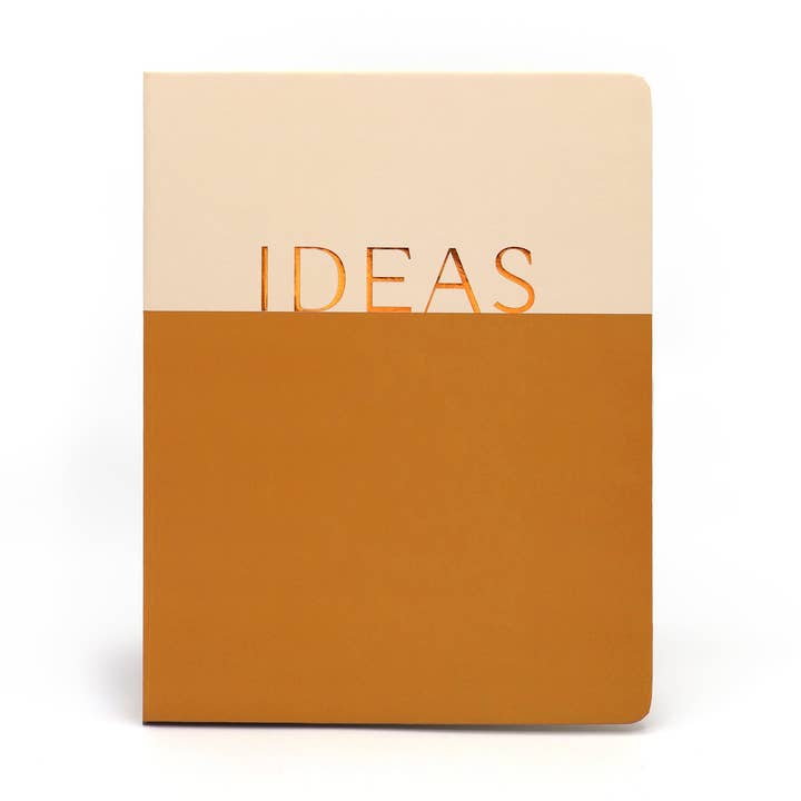 Ideas Journal Notebook – Two Tone B5 Design for wholesale by Robert Frederick Ltd