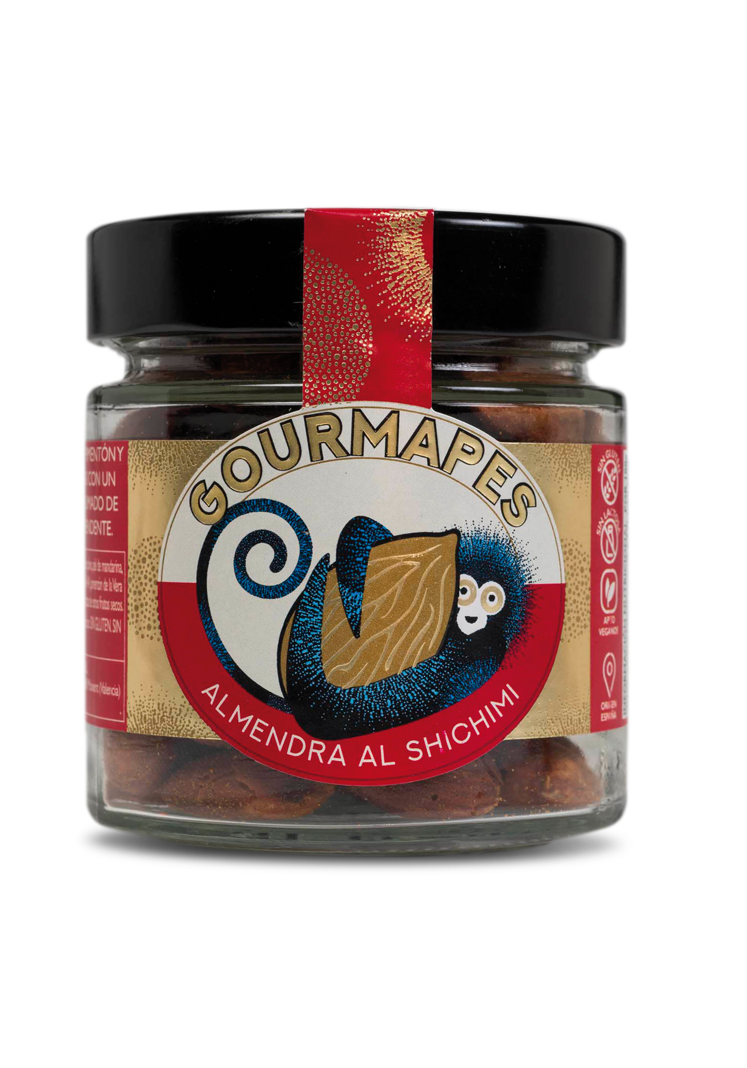 GOURMAPES - Wholesale Nuts - Spicy Shichimi Almond - 90gr2