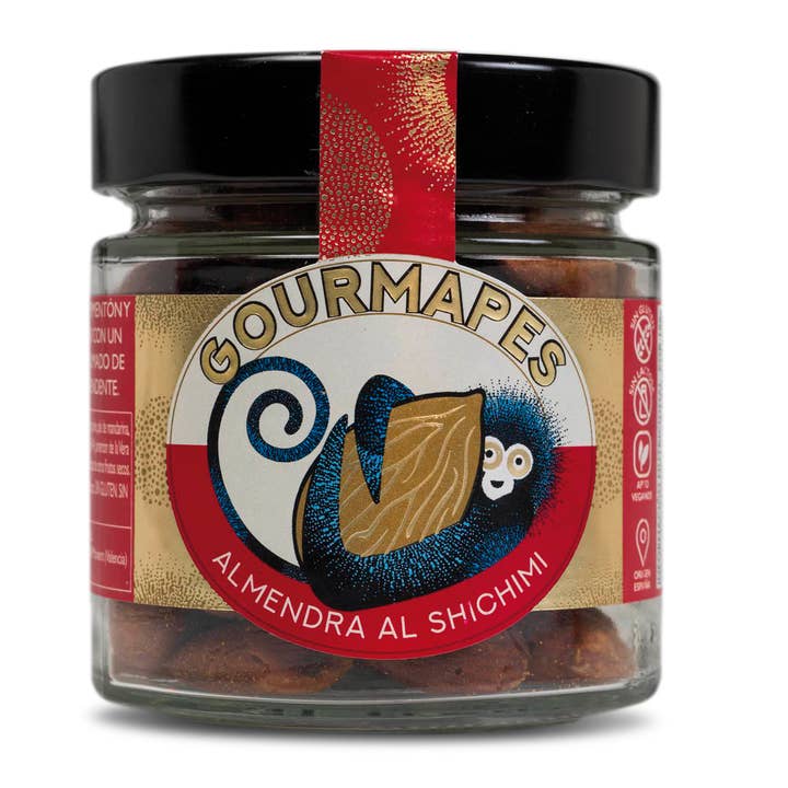 GOURMAPES - Wholesale Nuts - Spicy Shichimi Almond - 90gr2