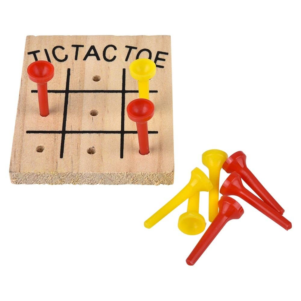 La Luna Bella - Toys - Wholesale Classic Toy - Kids - WOODEN TIC-TAC-TOE GAME LLB kids toys1
