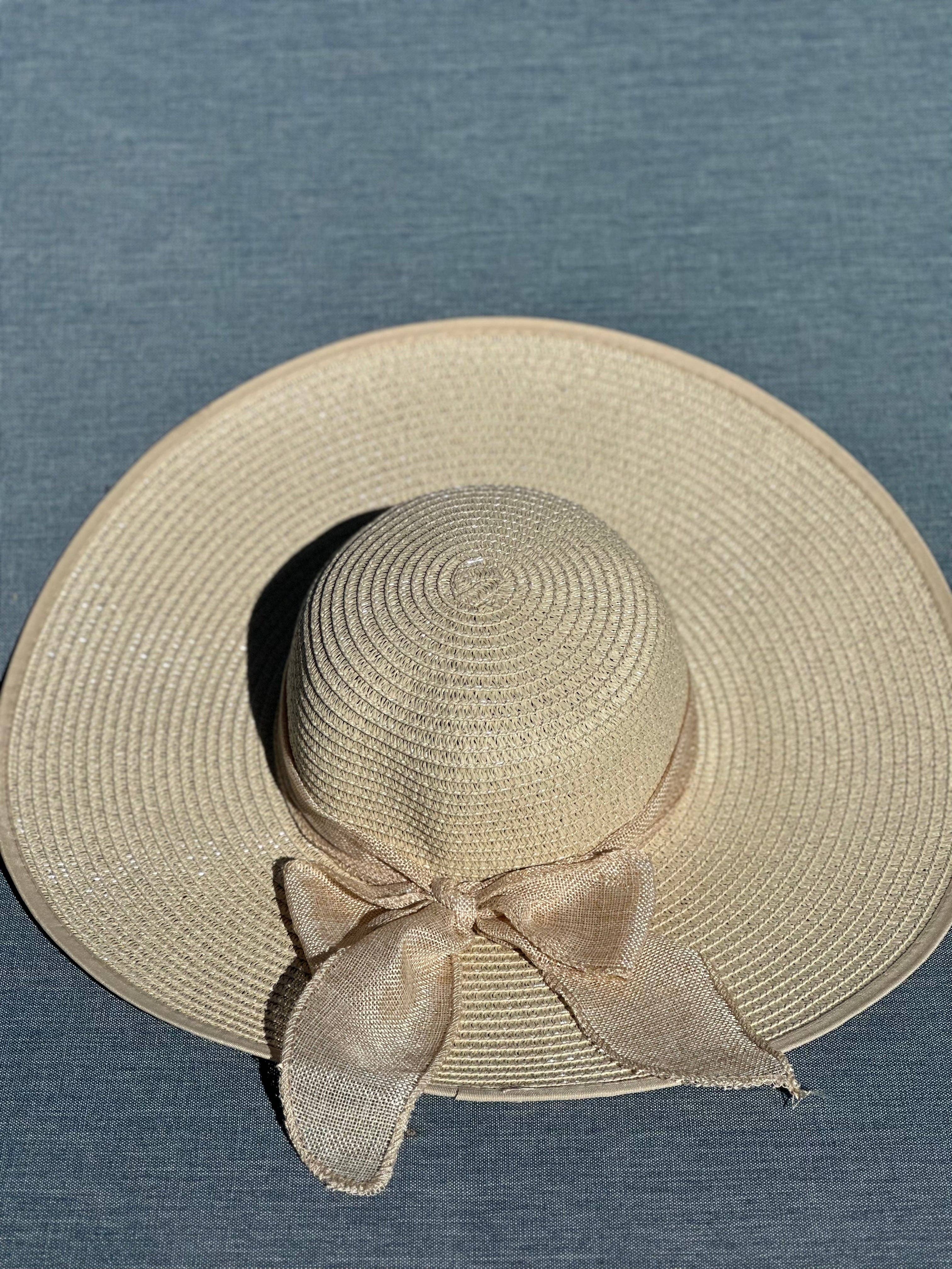 Harris Girls & Co. - Wholesale Straw Hat - Women's - Farrah Floppy Hat "Cream"1