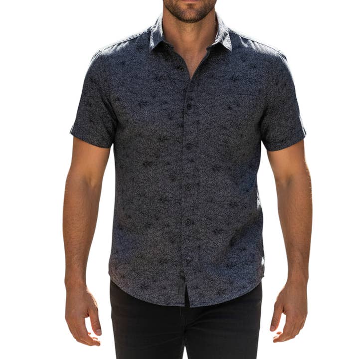 MEN’S ACTIF PERFORMANCE PATTERNED S/S SHIRT for wholesale by Silver Jeans