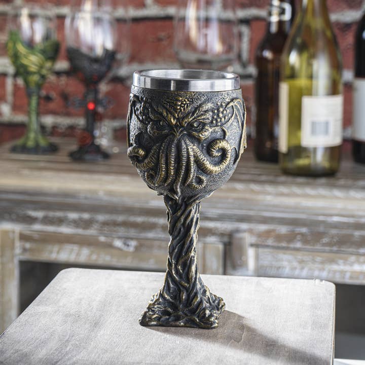 Pacific Trading - Wholesale Wine Glass - Y9293 Cthulhu Wine Goblet