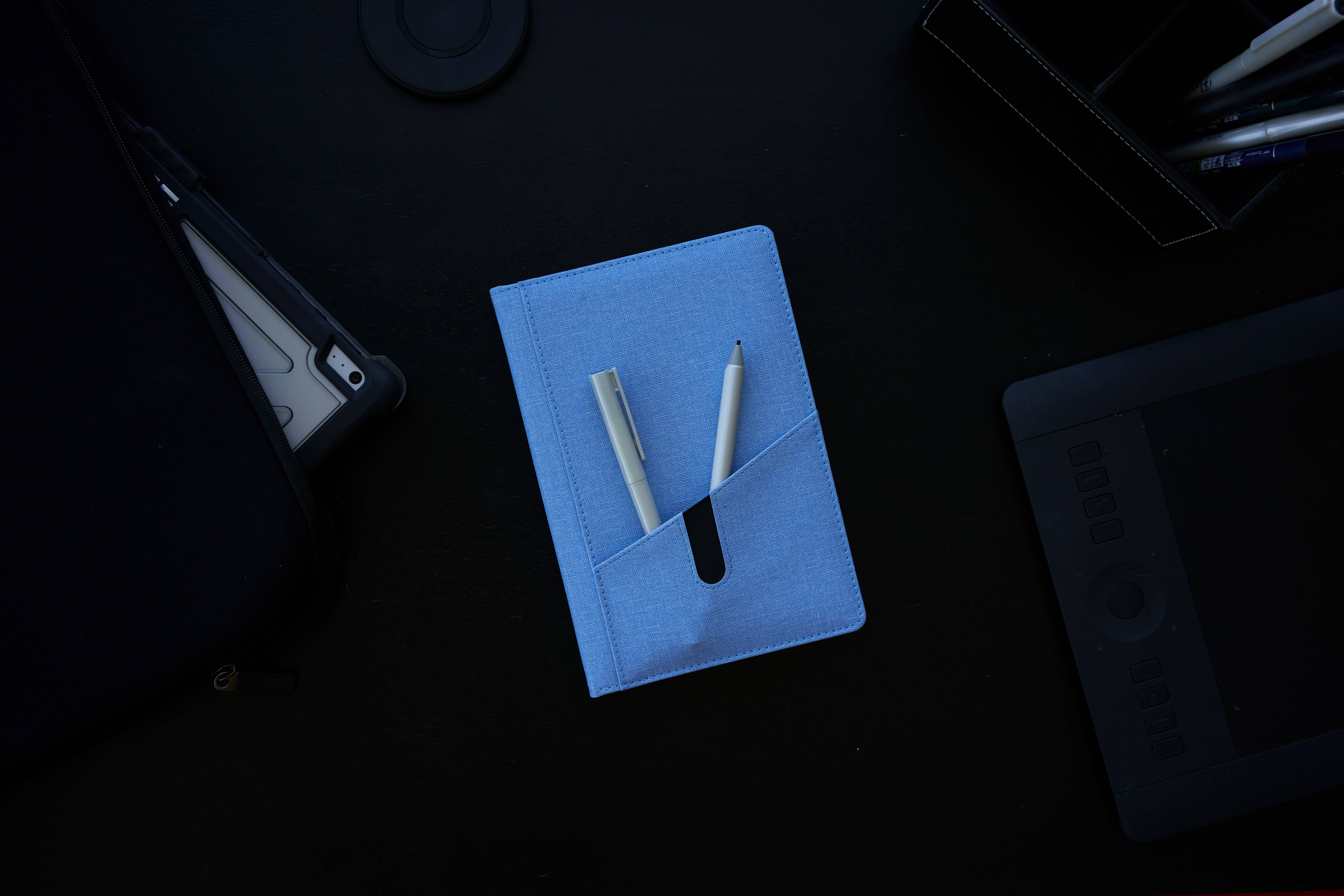 Portage Notebooks – Großhandel Tagebuch – Moderne, gefütterte Vordertasche5