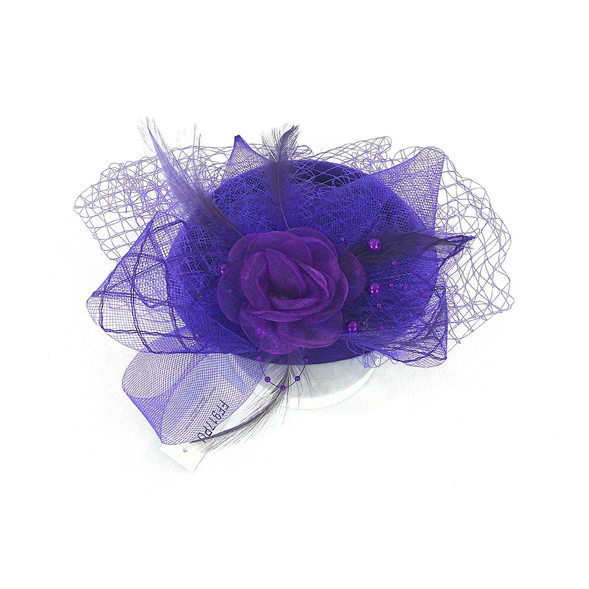 TAPA fashion - Wholesale Fascinator Hat - Women's - Kentucky Derby & Tea Party Flower Feather Hat FF917 (3PC)7