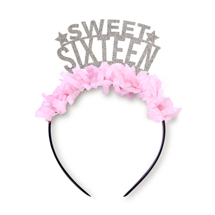 Festive Gal - Wholesale Party Hat/Crown - Sweet Sixteen Birthday Headband Crown2