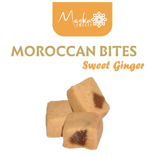 Meska Sweets - Venta al por mayor Galletas - Mordeduras marroquíes - Jengibre dulce