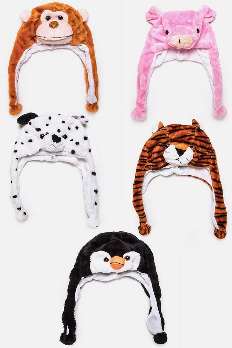 LA Jewelry Plaza – wholesale Beanie – Kids – Mix Animal Kids Winter Hat Set5